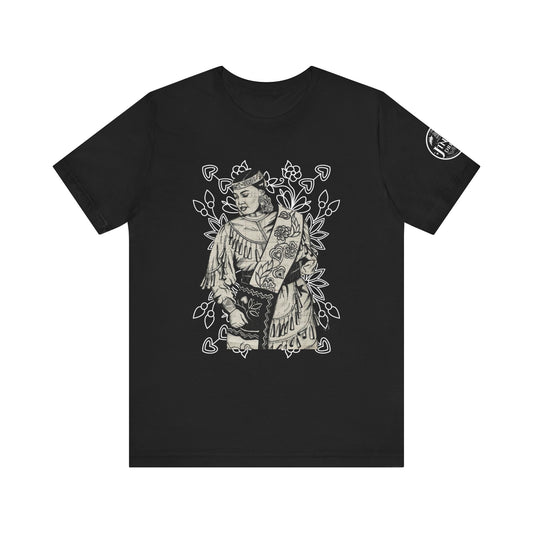 Ledger & Floral Unisex Jersey Tee