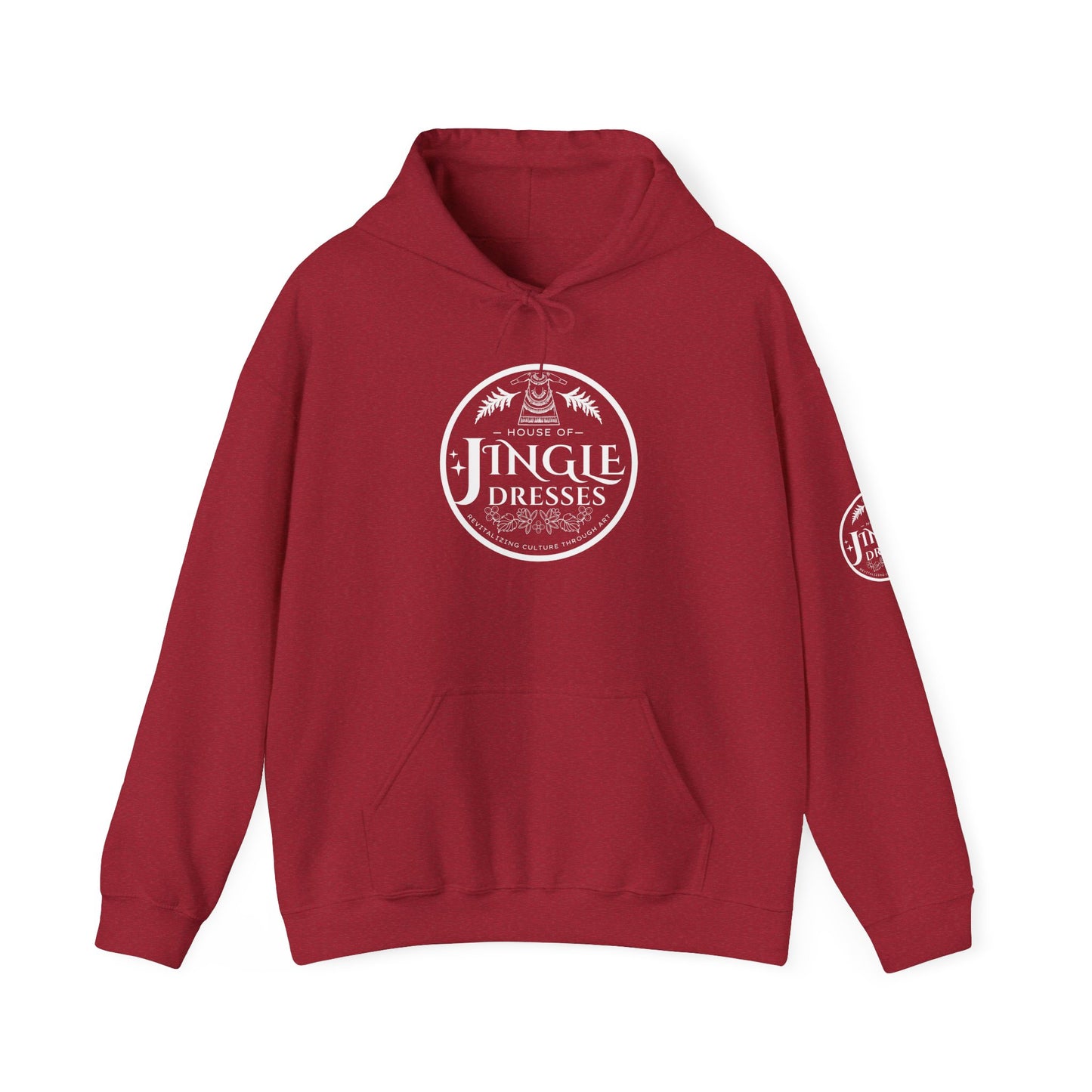 House of Jingle Dresses Heavy Blend Hoodie