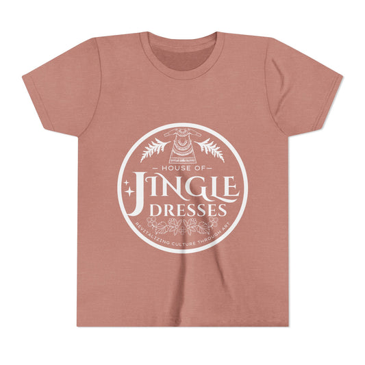 House of Jingle Dresses Youth Short Sleeve Tee - Fun Holiday Vibes